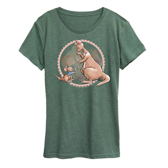 Disney - Winnie the Pooh - Kanga And Roo Field - Women's Short Sleeve Graphic T-Shirt