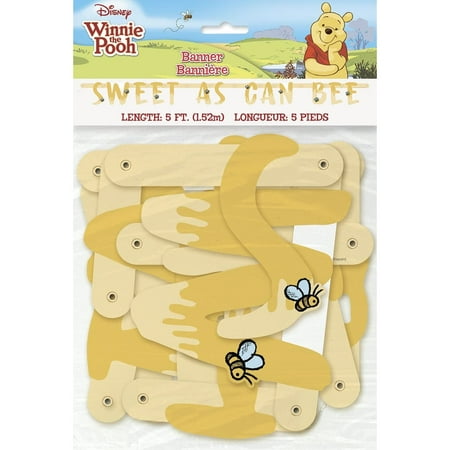 Disney Winnie the Pooh Large Jointed Banner - 1 Pc