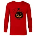 thumbnail image 1 of Disney Winnie the Pooh Lil’ Pumpkin on the Way Halloween - Long Sleeve T-Shirt for Men - Customized-New Red, 1 of 5