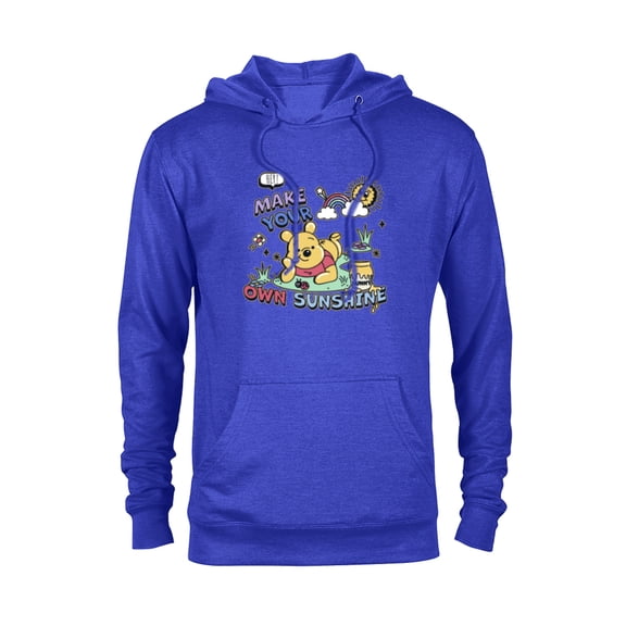 Disney Winnie the Pooh Make Your Own Sunshine - Pullover Hoodie for Adults - Customized-Royal