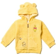 Disney Winnie the Pooh Newborn Baby Boys Zip Up Hoodie Newborn to Little Kid
