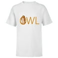 thumbnail image 1 of Disney Winnie the Pooh Owl Classic Lettering - Short Sleeve T-Shirt for Kids - Customized-White, 1 of 5