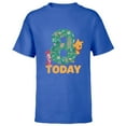 thumbnail image 1 of Disney Winnie the Pooh & Piglet Birthday 8 Years Old Today - Short Sleeve T-Shirt for Kids - Customized-Royal, 1 of 5