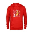 thumbnail image 1 of Disney Winnie the Pooh & Piglet Easter Besties and Blooms - Pullover Hoodie for Adults - Customized-Red, 1 of 5