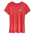 thumbnail image 1 of Disney - Winnie the Pooh - Piglet Heart  - Women's Short Sleeve Graphic T-Shirt, 1 of 4