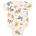 thumbnail image 1 of Disney Winnie the Pooh Piglet Tigger Eeyore Infant Baby Boys G-Tube Adaptive Bodysuit White 6-12 Months, 1 of 5
