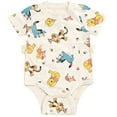 thumbnail image 1 of Disney Winnie the Pooh Piglet Tigger Eeyore Newborn Baby Boys G-Tube Adaptive Bodysuit White 0-6 Months, 1 of 5