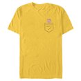 thumbnail image 1 of Disney Winnie the Pooh Piglet in My Pocket - Short Sleeve Blended T-Shirt for Adults - Customized-Yellow, 1 of 5