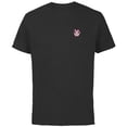 thumbnail image 1 of Disney Winnie the Pooh Piglet in My Pocket - Short Sleeve Cotton T-Shirt for Adults - Customized-Black, 1 of 5