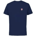 thumbnail image 1 of Disney Winnie the Pooh Piglet in My Pocket - Short Sleeve Cotton T-Shirt for Adults - Customized-Navy, 1 of 5