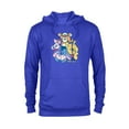 thumbnail image 1 of Disney Winnie the Pooh Team - Pullover Hoodie for Adults - Customized-Royal, 1 of 5