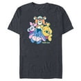 thumbnail image 1 of Disney Winnie the Pooh Team - Short Sleeve Blended T-Shirt for Adults - Customized-Navy Heather, 1 of 5