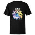 thumbnail image 1 of Disney Winnie the Pooh Team - Short Sleeve T-Shirt for Kids - Customized-Black, 1 of 5