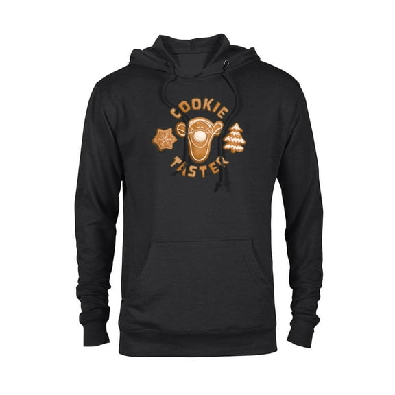 Disney Winnie the Pooh Tigger Gingerbread Cookie Taster - Pullover Hoodie for Adults - Customized-Black