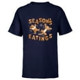 thumbnail image 1 of Disney Winnie the Pooh Tigger Gingerbread Season’s Eatings - Short Sleeve T-Shirt for Kids - Customized-Navy, 1 of 5