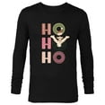 thumbnail image 1 of Disney Winnie the Pooh Tigger Ho Ho Ho - Long Sleeve T-Shirt for Men - Customized-Black, 1 of 5