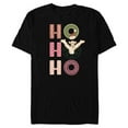 thumbnail image 1 of Disney Winnie the Pooh Tigger Ho Ho Ho - Short Sleeve Blended T-Shirt for Adults - Customized-Black, 1 of 5