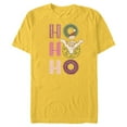thumbnail image 1 of Disney Winnie the Pooh Tigger Ho Ho Ho - Short Sleeve Blended T-Shirt for Adults - Customized-Yellow, 1 of 5