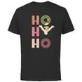 thumbnail image 1 of Disney Winnie the Pooh Tigger Ho Ho Ho - Short Sleeve Cotton T-Shirt for Adults - Customized-Black, 1 of 5
