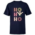 thumbnail image 1 of Disney Winnie the Pooh Tigger Ho Ho Ho - Short Sleeve T-Shirt for Kids - Customized-Navy, 1 of 5