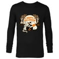 thumbnail image 1 of Disney Winnie the Pooh & Tigger Hundred Acre Wood Halloween - Long Sleeve T-Shirt for Men - Customized-Black, 1 of 5
