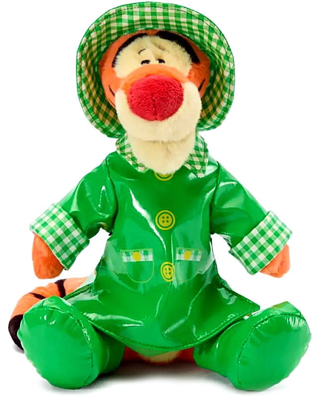 Disney Winnie the Pooh Tigger Plush [in Rainwear]