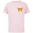 thumbnail image 1 of Disney Winnie the Pooh Tigger Small Block Character Pocket - Short Sleeve Cotton T-Shirt for Adults - Customized-Soft Pink, 1 of 5