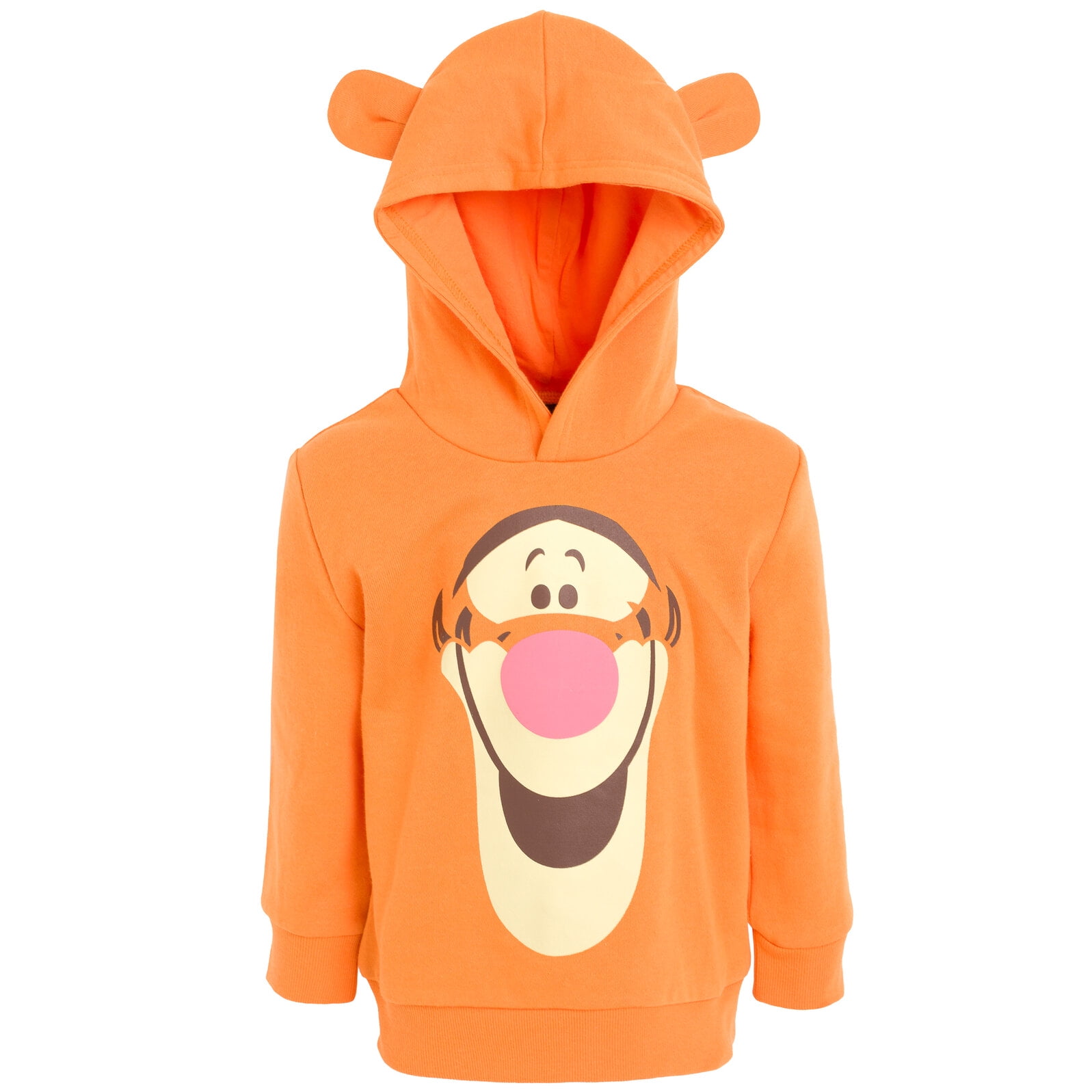 Disney Winnie the Pooh Tigger Toddler Boys Fleece Pullover Hoodie Orange 5T  - Walmart.com