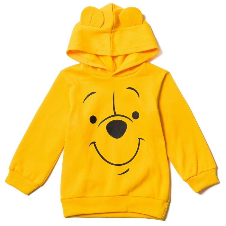 Disney Winnie the Pooh Toddler Boys Fleece Pullover Hoodie Yellow 2T -  Walmart.com