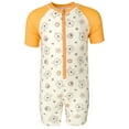 thumbnail image 1 of Disney Winnie the Pooh Toddler Girls Half Zip Swim Sunsuit Short-Sleeve 5T, 1 of 4
