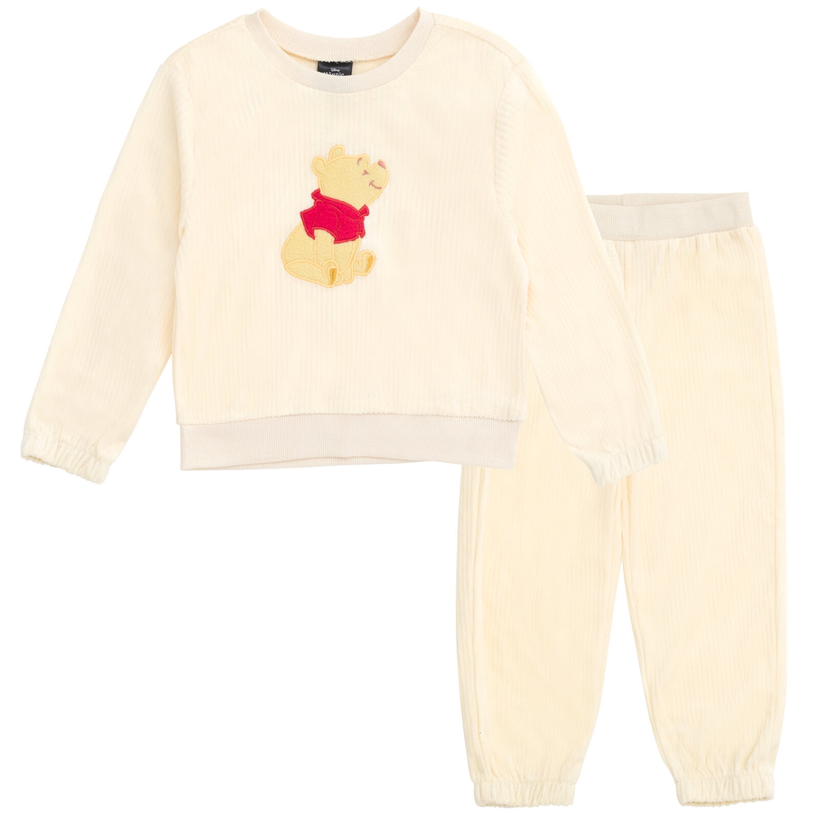 Disney Winnie the Pooh Velour Sweatshirt and Jogger Pants Outfit Set Infant to Little Kid