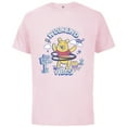thumbnail image 1 of Disney Winnie the Pooh Weekend Vibes Pure Fun - Short Sleeve Cotton T-Shirt for Adults - Customized-Soft Pink, 1 of 5