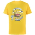 thumbnail image 1 of Disney Winnie the Pooh Weekend Vibes Pure Fun - Short Sleeve Cotton T-Shirt for Adults - Customized-Yellow, 1 of 5