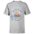 thumbnail image 1 of Disney Winnie the Pooh Weekend Vibes Pure Fun - Short Sleeve T-Shirt for Kids - Customized-Athletic Heather, 1 of 5