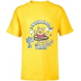 thumbnail image 1 of Disney Winnie the Pooh Weekend Vibes Pure Fun - Short Sleeve T-Shirt for Kids - Customized-Yellow, 1 of 5