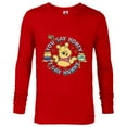 thumbnail image 1 of Disney Winnie the Pooh You Say Honey, I Say Hunny Funny - Long Sleeve T-Shirt for Men - Customized-New Red, 1 of 5