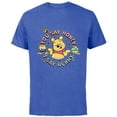thumbnail image 1 of Disney Winnie the Pooh You Say Honey, I Say Hunny Funny - Short Sleeve Cotton T-Shirt for Adults - Customized-Royal Heather, 1 of 5