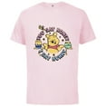 thumbnail image 1 of Disney Winnie the Pooh You Say Honey, I Say Hunny Funny - Short Sleeve Cotton T-Shirt for Adults - Customized-Soft Pink, 1 of 5