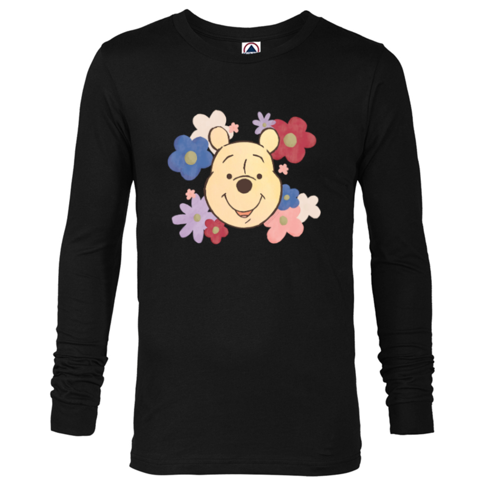 Disney Winnie the Pooh and Flowers Too Long Sleeve TShirt for Men