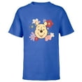 thumbnail image 1 of Disney Winnie the Pooh and Flowers Too - Short Sleeve T-Shirt for Kids - Customized-Royal, 1 of 5