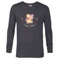 thumbnail image 1 of Disney Winnie the Pooh and Piglet Friendship and Hugs - Long Sleeve T-Shirt for Men - Customized-Charcoal Heather, 1 of 5