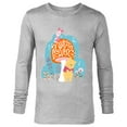 thumbnail image 1 of Disney Winnie the Pooh and Piglet Nature Lover - Long Sleeve T-Shirt for Men - Customized-Athletic Heather, 1 of 5