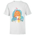 thumbnail image 1 of Disney Winnie the Pooh and Piglet Nature Lover - Short Sleeve T-Shirt for Kids - Customized-White, 1 of 5