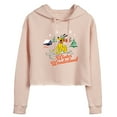 thumbnail image 1 of Disney - Winter Wonderland - Juniors Cropped Pullover Hoodie, 1 of 5