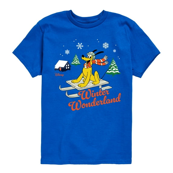 Disney - Winter Wonderland - Toddler & Youth Short Sleeve Graphic T-Shirt