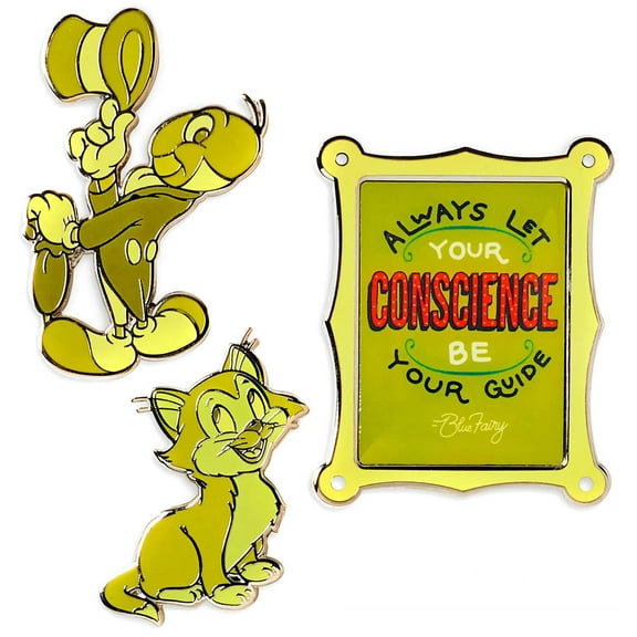 Disney Wisdom Pinocchio Pin Set