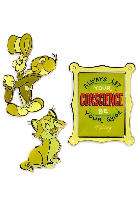 Wisdom Pinocchio Pin Set