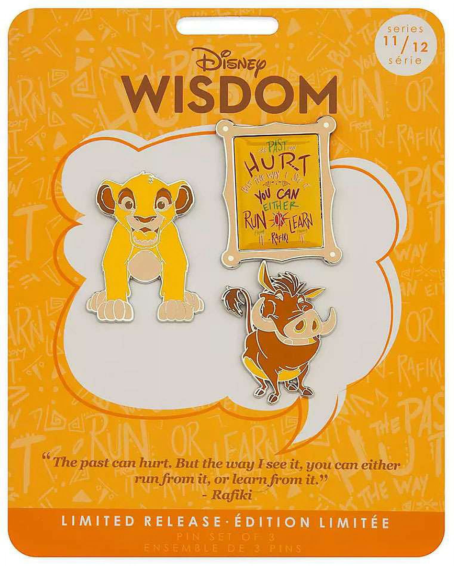 Disney Wisdom The Lion King Pin Set