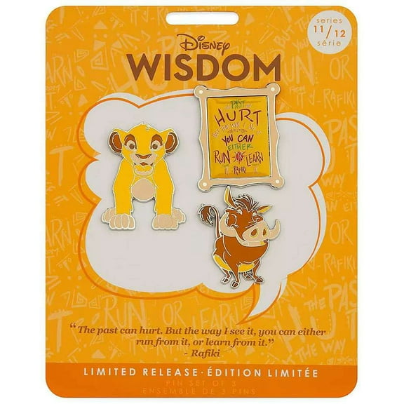 Disney Wisdom The Lion King Pin Set
