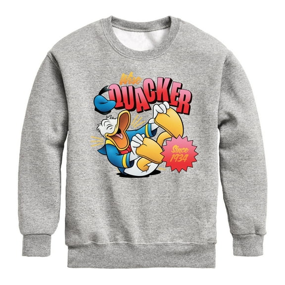 Disney - Wise Quacker - Toddler & Youth Crewneck Fleece Sweatshirt